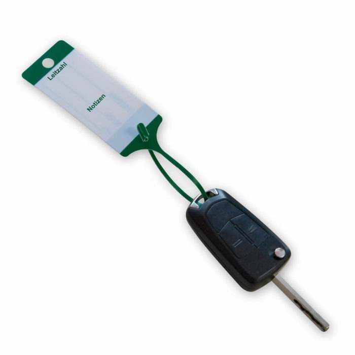 Schlüsselanhänger aus PP-Material mit autoschlüssel