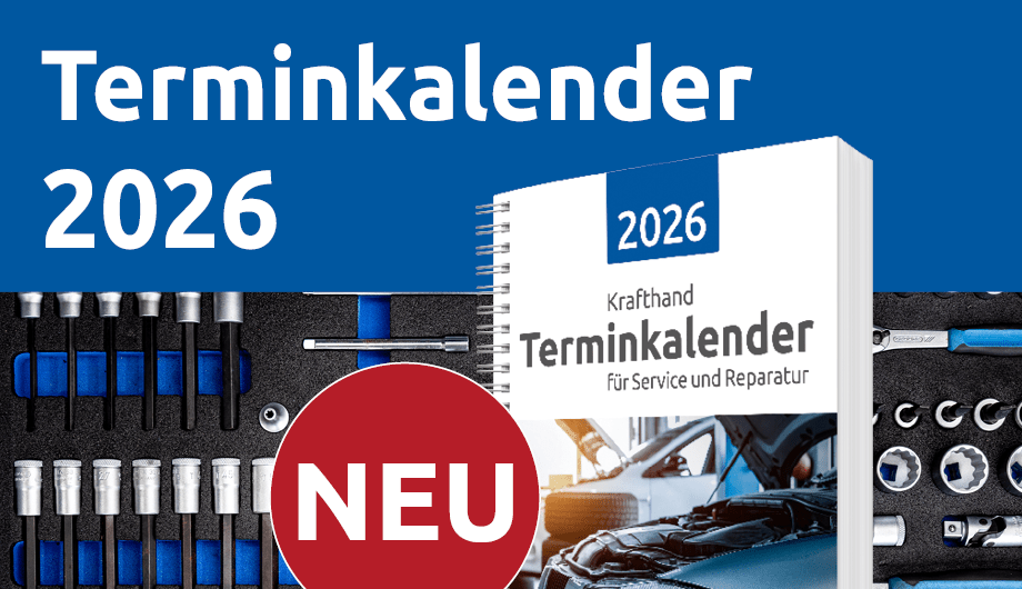 Werkstatt-Terminkalender 2026 online kaufen