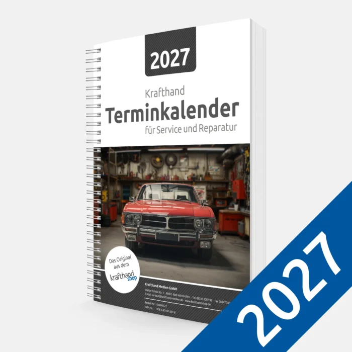 Werkstatt-Terminkalender - 2027