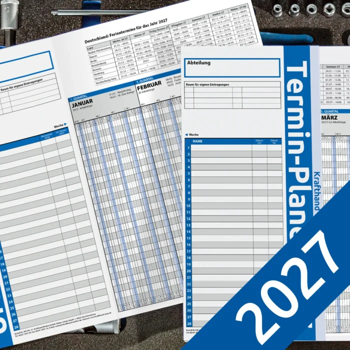 Urlaubs- und Terminplaner - 2027