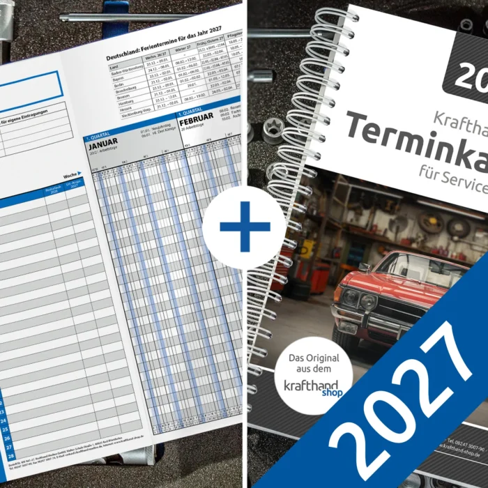 Kombiangebot: Terminkalender plus Termin- und Urlaubsplaner - 2027