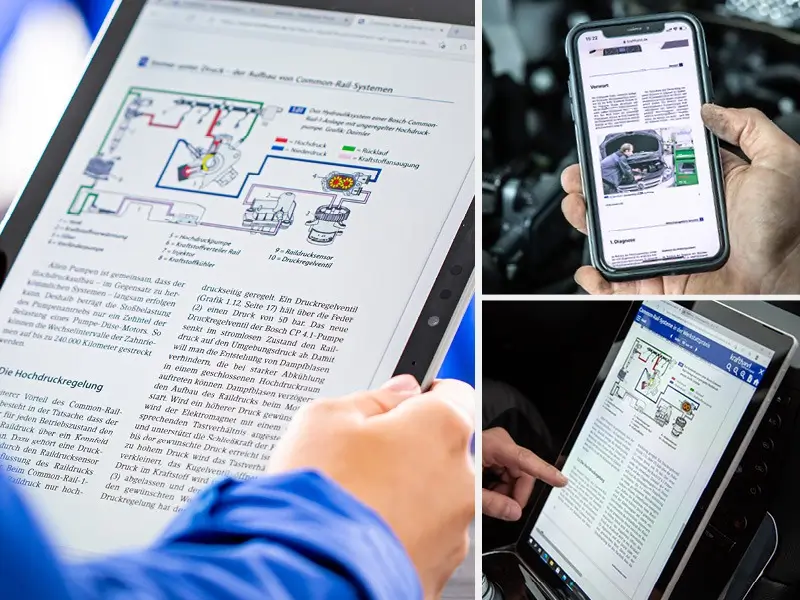 Krafthand Fachbuch digital Übersicht